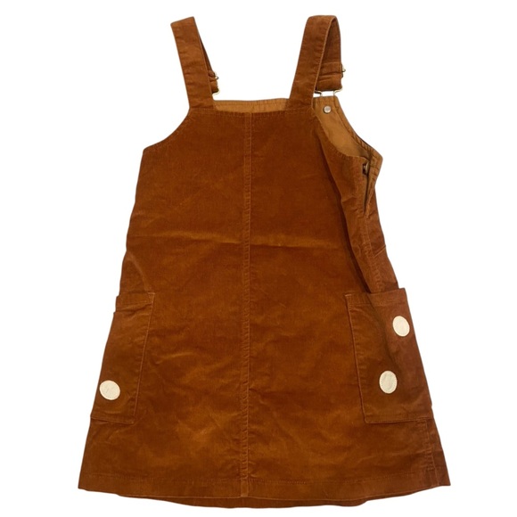 Adventure Wear by Copper Key Girl’s Corduroy Deer Dress Size 5 Brown Overall - Picture 10 of 10